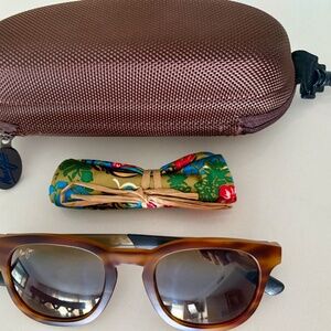 Maui Jim Koko Head Sunglasses Matte Tortoise Bronze Polarized Unisex New 737-10